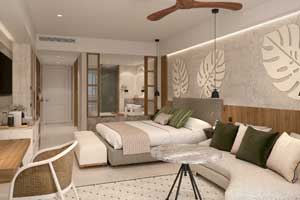 Junior Suite Tropical View Room at Secrets Playa Esmeralda